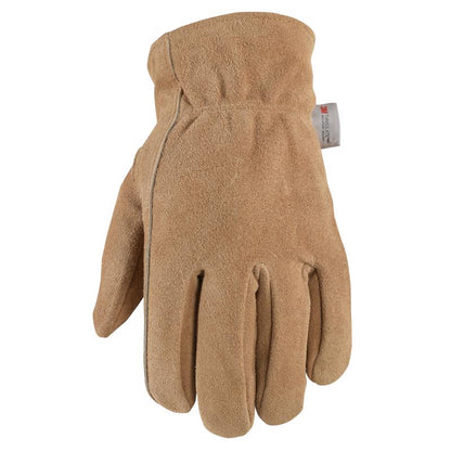 GLV SUEDE COW THNSLATE L - Pack of 3