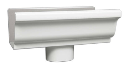 END W/drop 3"X4" ALUM WH