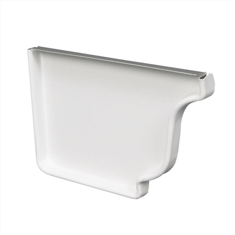 GUTTR "k" LFTEND WHT 5" - Pack of 15