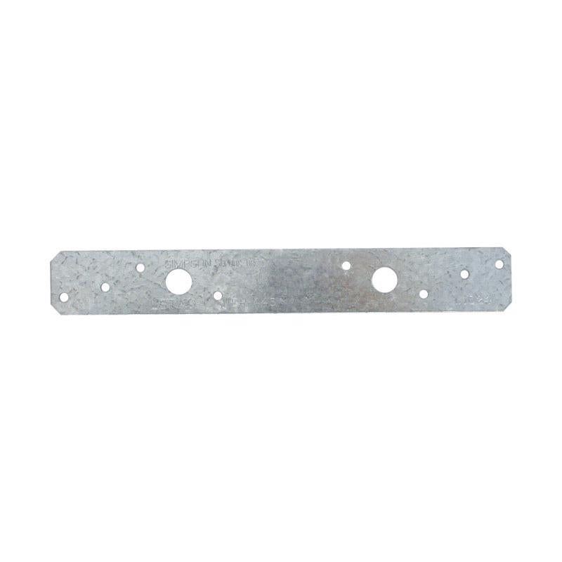 Emery Jensen metal connector strap LSTA9, 9-inch length, designed for secure metal connections in construction and framing.