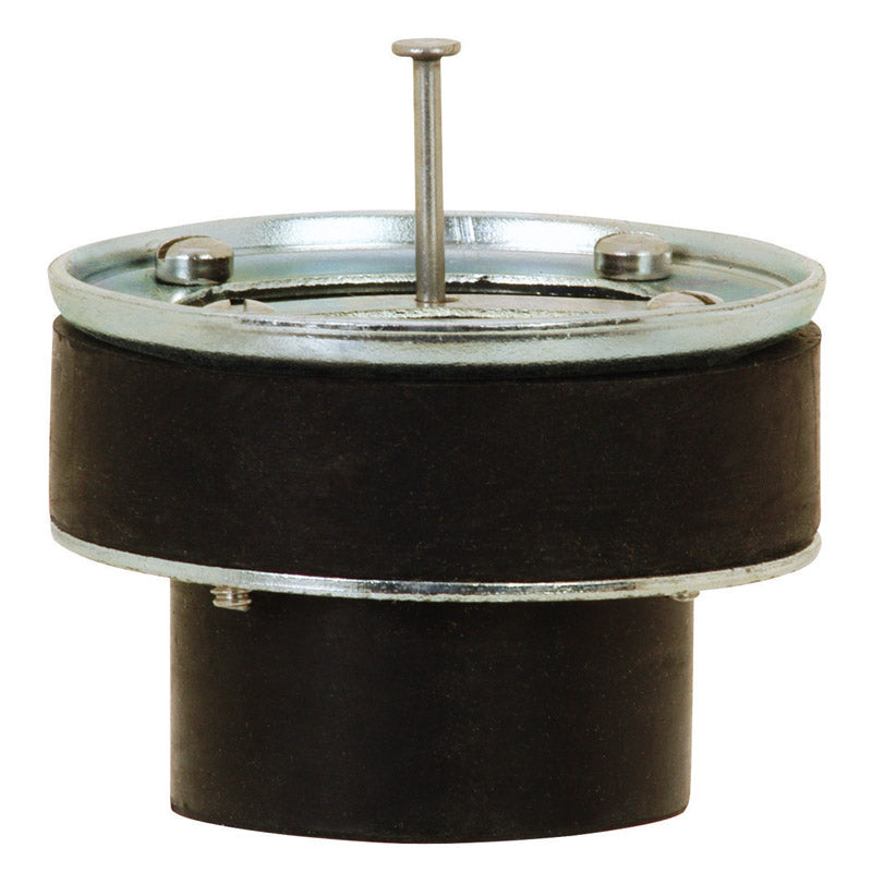 Emery Jensen metal drain parts valve backup float, 3-inch size, durable metal construction for reliable drainage system support.