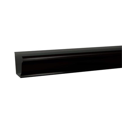 GUTTER (k) ALUM BLK - Pack of 10