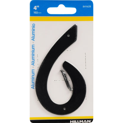 4" BLK #6 NAILON 1PC - Pack of 3