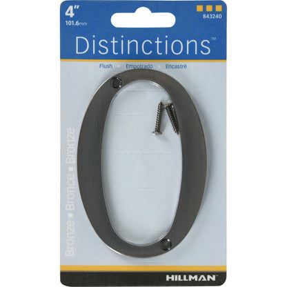 4" BRZ DSNCT #0 SCRW 1PC - Pack of 3