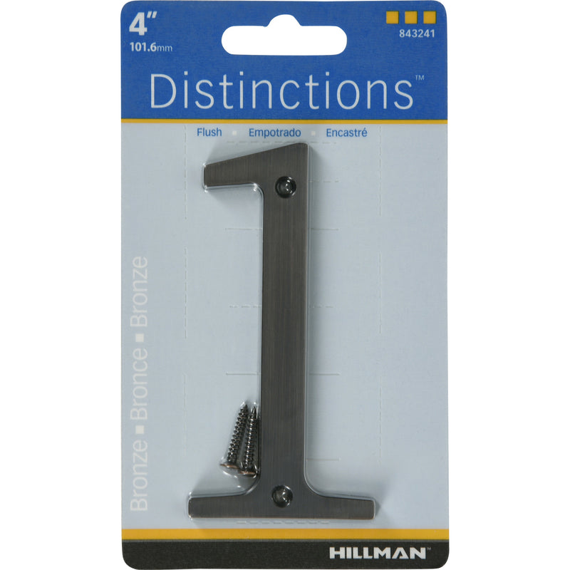 4" BRZ DSNCT #1 SCRW 1PC - Pack of 3