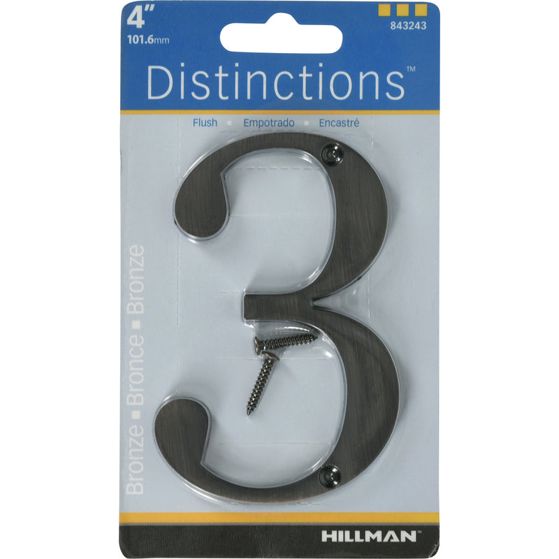 4" BRZ DSNCT #3 SCRW 1PC - Pack of 3