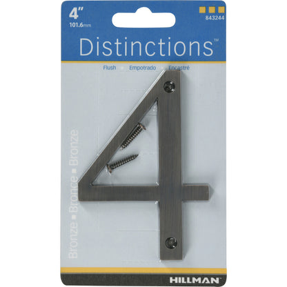 4" BRZ DSNCT #4 SCRW 1PC - Pack of 3