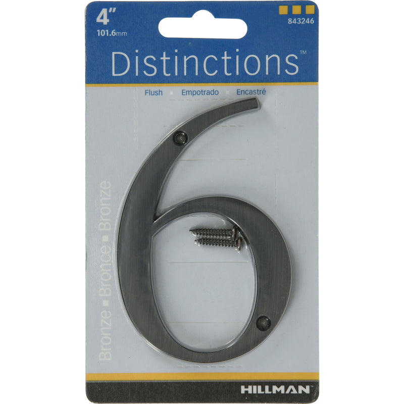 4" BRZ DSNCT #6 SCRW 1PC - Pack of 3