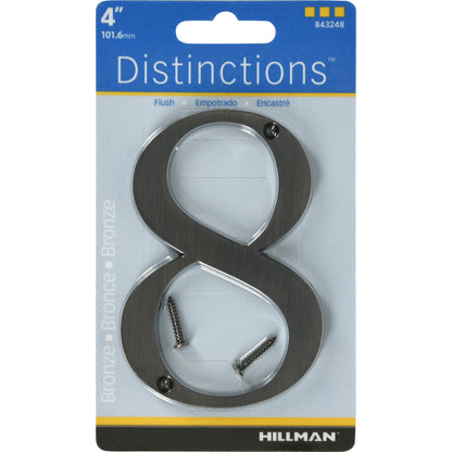 4" BRZ DSNCT #8 SCRW 1PC - Pack of 3