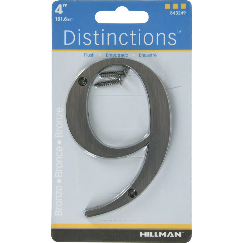 4" BRZ DSNCT #9 SCRW 1PC - Pack of 3