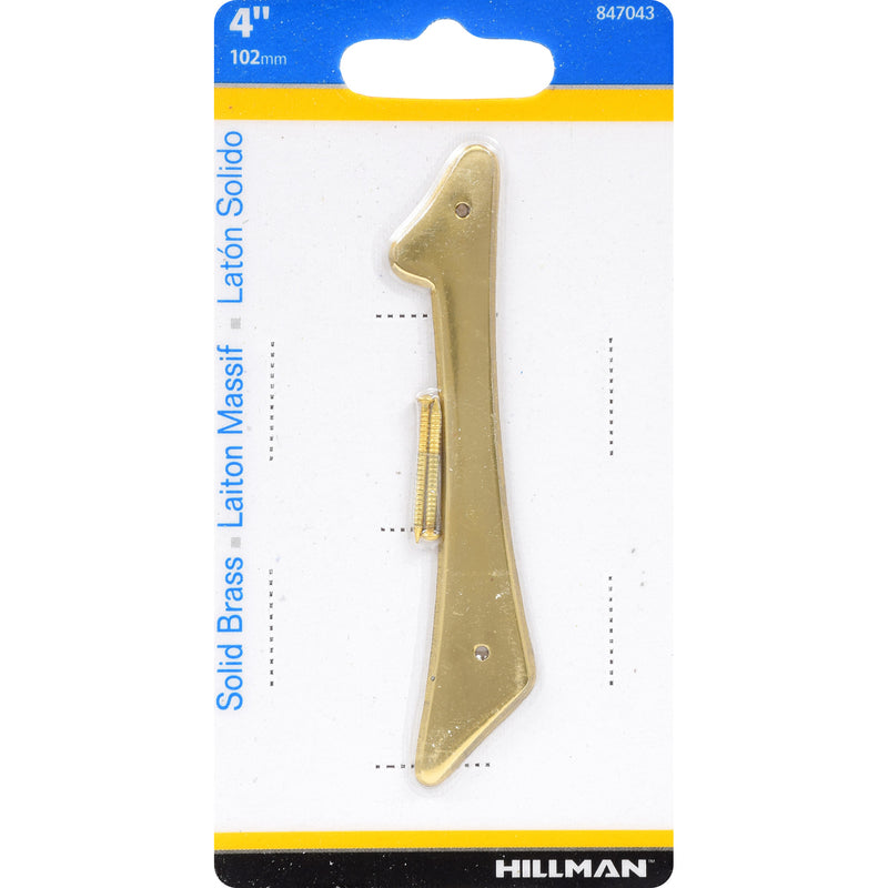 Emery Jensen metal 4-inch gold nail-on nail, pack of 3, durable metal construction for secure attachment.