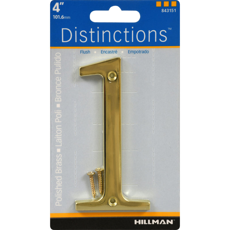 4" GLD DSNCT #1 SCRW 1PC - Pack of 3