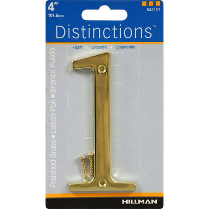 4" GLD DSNCT #1 SCRW 1PC - Pack of 3