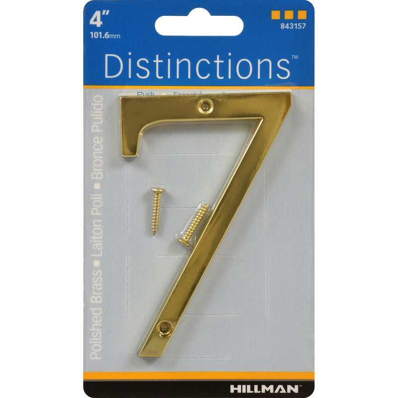 4" GLD DSNCT #7 SCRW 1PC - Pack of 3