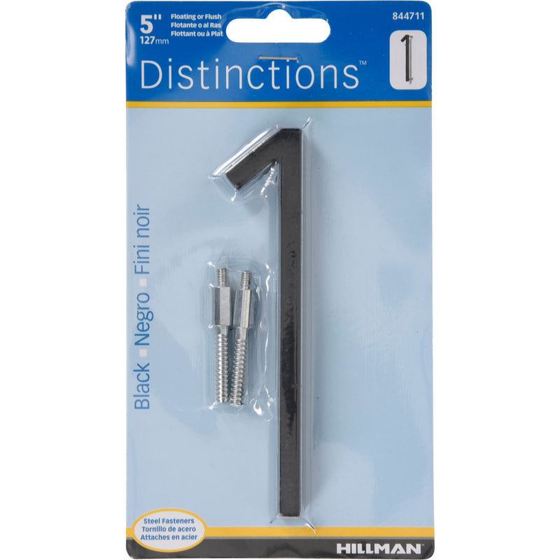 5" BLK DSNCT #1 SCRW 1PC - Pack of 3
