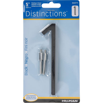 5" BLK DSNCT #1 SCRW 1PC - Pack of 3