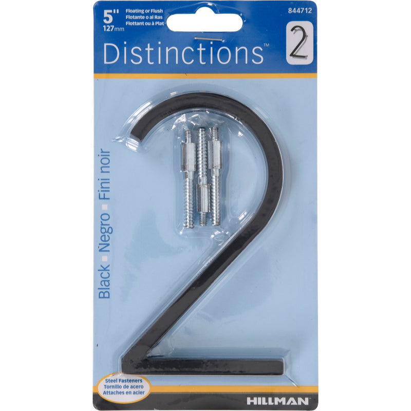 5" BLK DSNCT #2 SCRW 1PC - Pack of 3