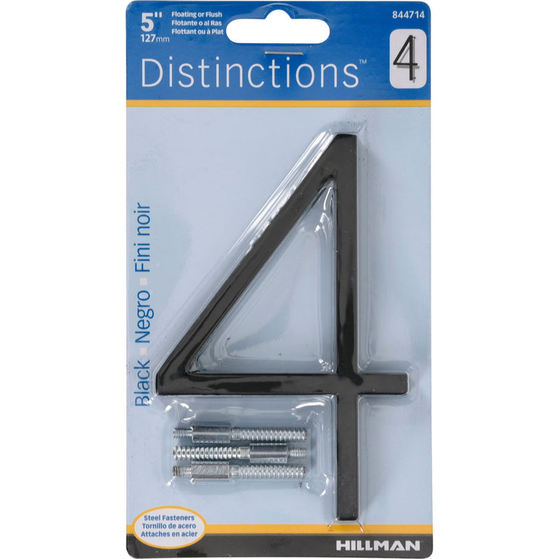 5" BLK DSNCT #4 SCRW 1PC - Pack of 3