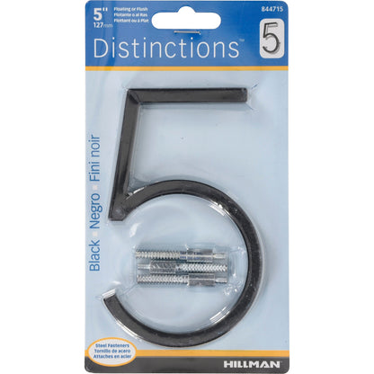 5" BLK DSNCT #5 SCRW 1PC - Pack of 3