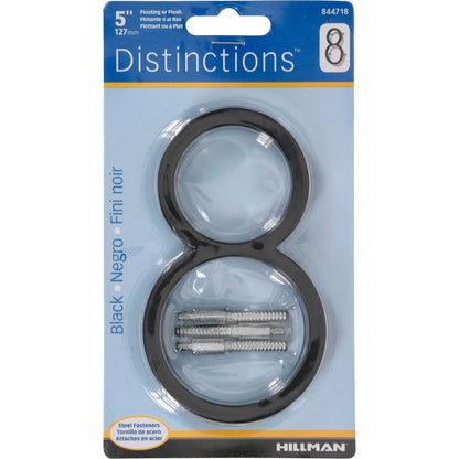 5" BLK DSNCT #8 SCRW 1PC - Pack of 3