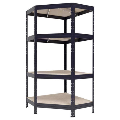 SHELF 4TIER MTL 71"H