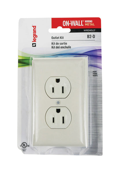 OUTLET BOX W/dplx&fcplat