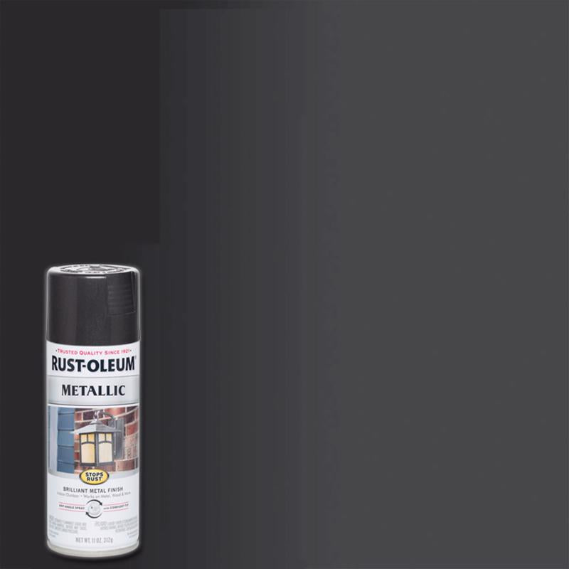 SPRYPAINT METALC BLK11OZ