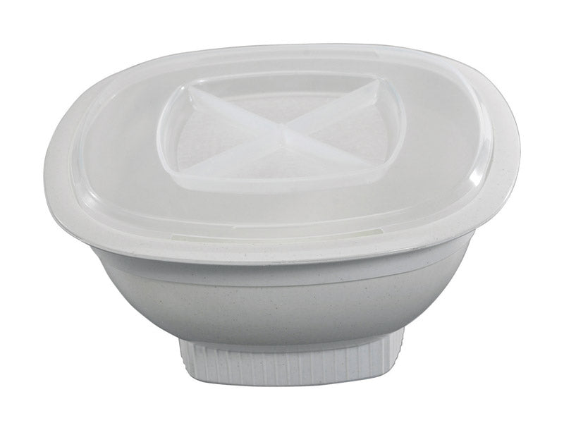 Emery Jensen microwave corn popper for popcorn, compact microwave cookware for easy popcorn making at home.