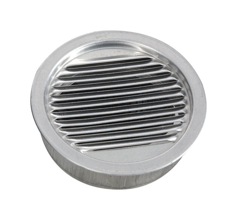Mini Vent 4-inch Midget Louvers by Emery Jensen, featuring durable mill finish, ideal for ventilation and airflow control.