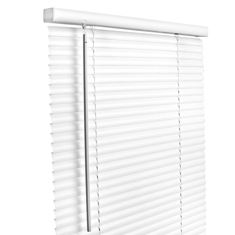 VNYL 1" WHT BLND 34X64