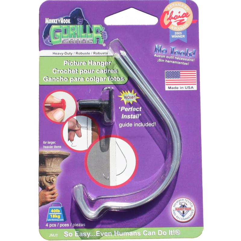 PIC HANGER MHGG 40# 4PC - Pack of 12