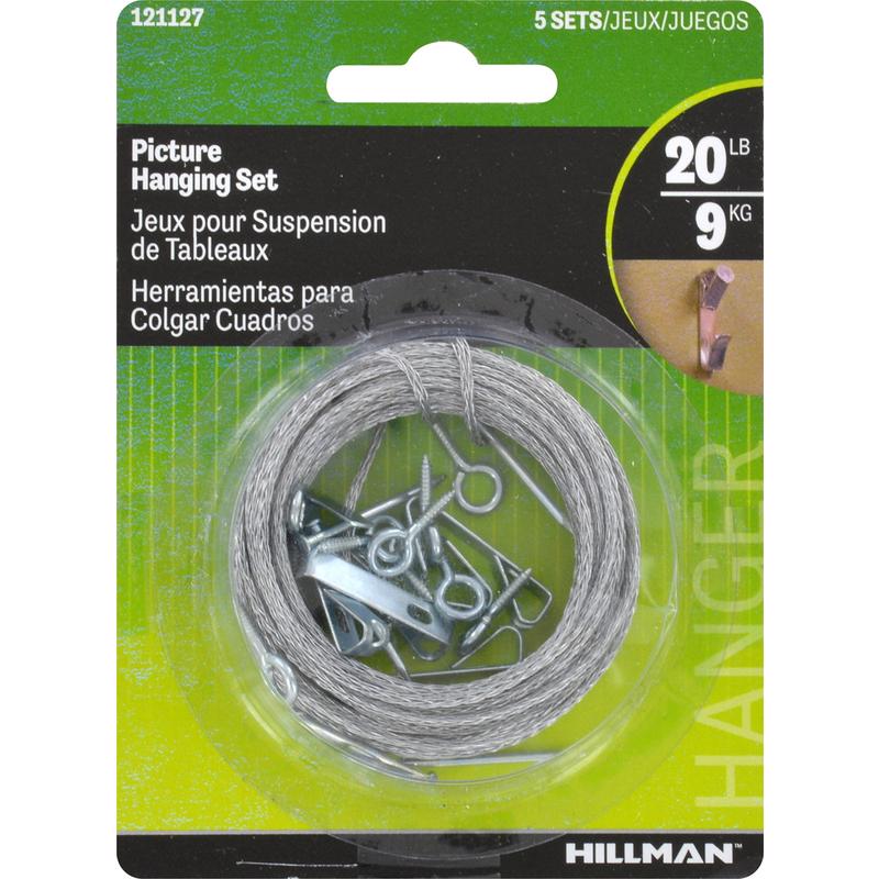 PICTURE HANGER 20# - Pack of 10