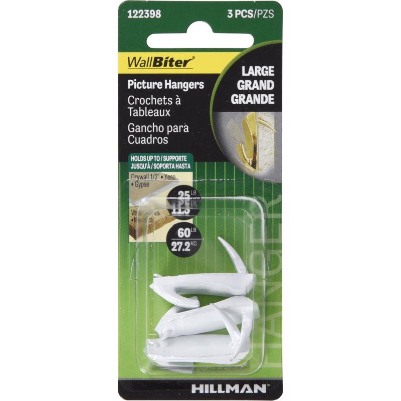 PICTURE HNGR LG WHT 60LB - Pack of 10