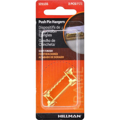 PUSH IN SELF LEVELR GILT - Pack of 10