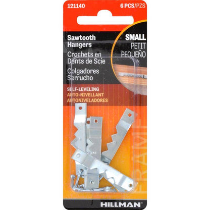 SWTTH HNGR STL ZNC 6PK - Pack of 10