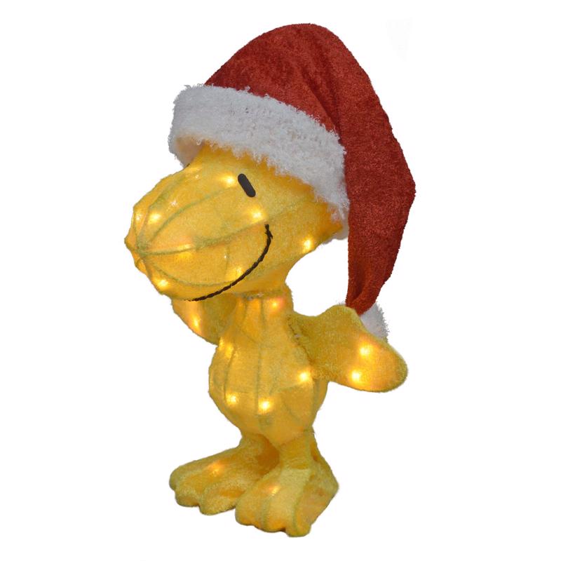 Emery Jensen Peanuts 3D pre-lit yard decoration for Christmas outdoor decor, featuring festive holiday character display.
