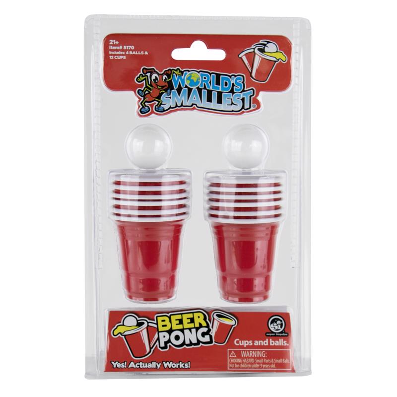 BEER PONG Red/white 16PC