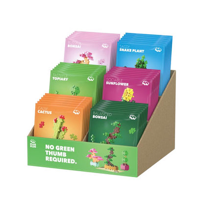 BLD SET PLANTS PCKT - Pack of 36