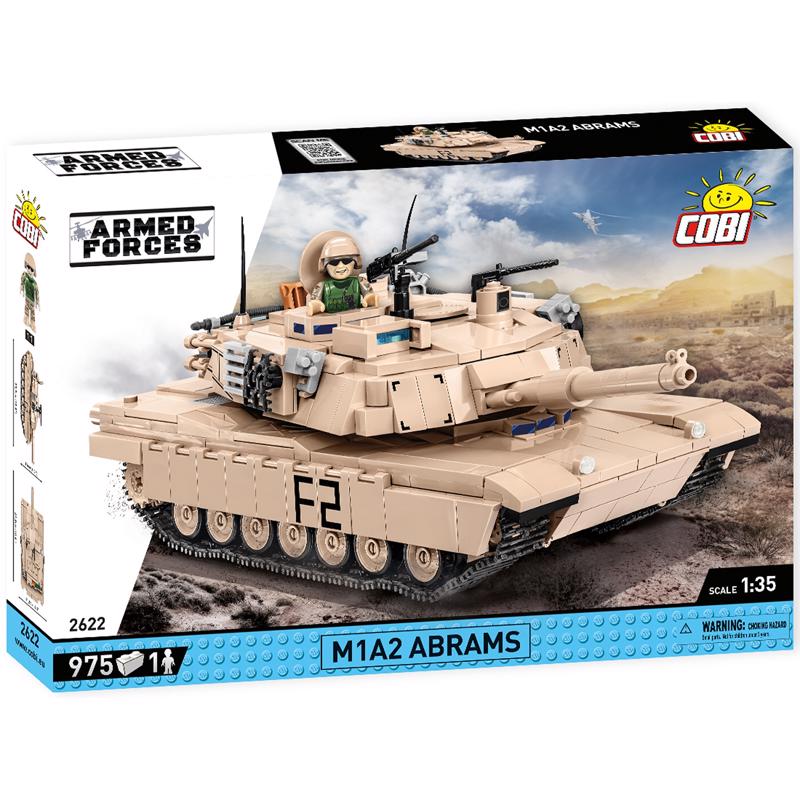 BLK ST M1A2 ABRAMS 975PC