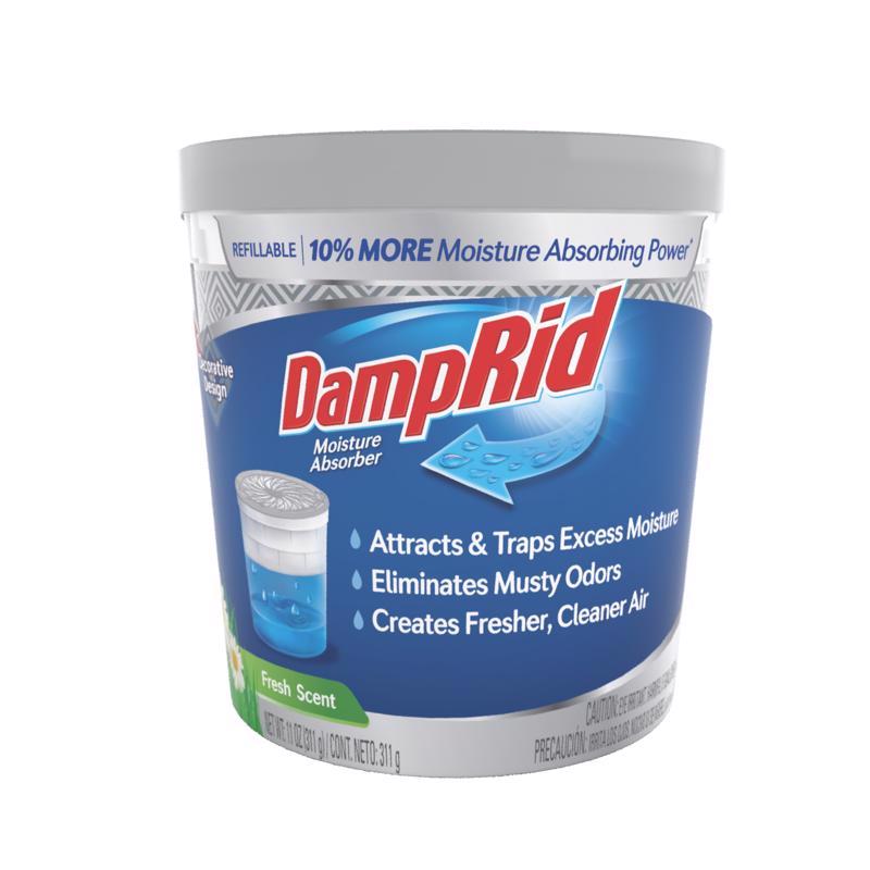 Emery Jensen Damprid Moisture Control Tub Fresh 11oz pack of 4 to reduce excess humidity and prevent mold.