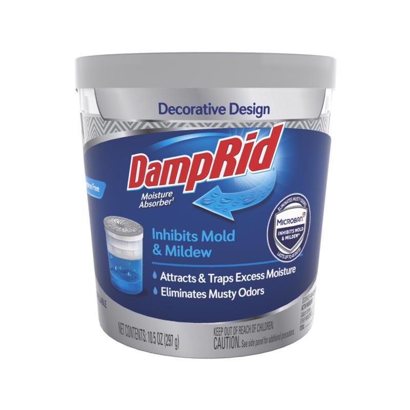 Emery Jensen Damprid moisture control tubs, 10.5oz, pack of 4, designed to reduce excess humidity and prevent mold.