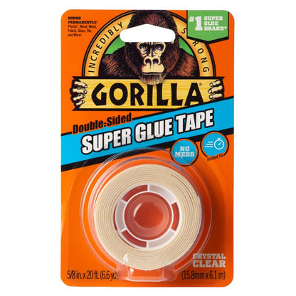 DOUBLE SIDE TAPE CLR 5YD - Pack of 6