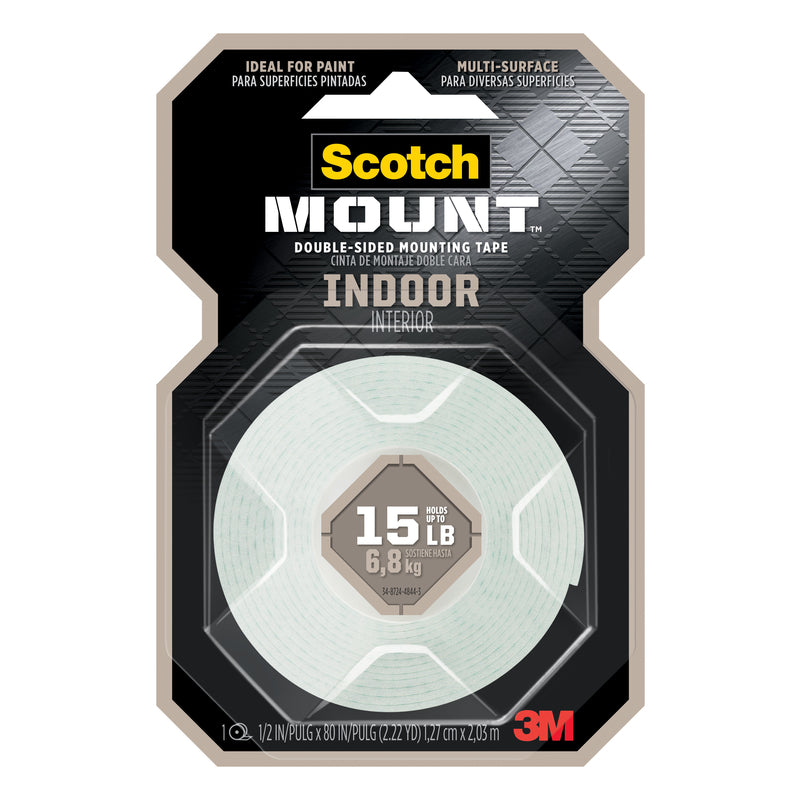 TAPE MOUNTING 1/2X80" - Pack of 6