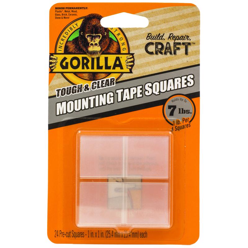 TAPE MOUNTING SQRS 24PK - Pack of 6