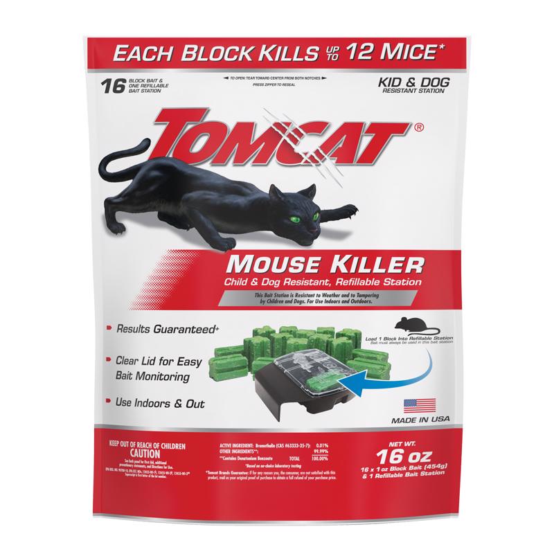 MICE BAIT STATN 16REFILS - Pack of 4