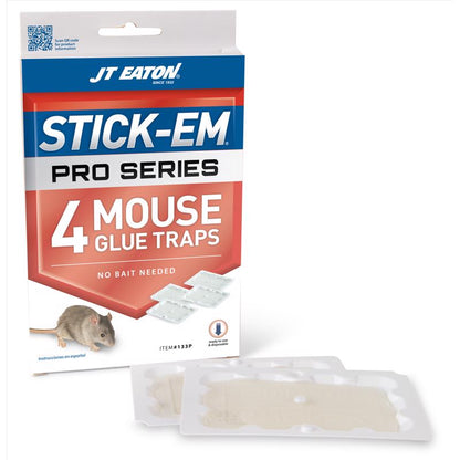 MOUSE GLUE TRAP PRO 4PK - Pack of 24