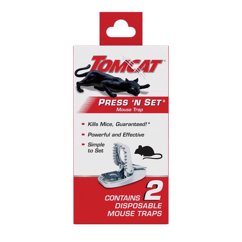 MOUSE TRAP PRESSNSET 2PK - Pack of 8