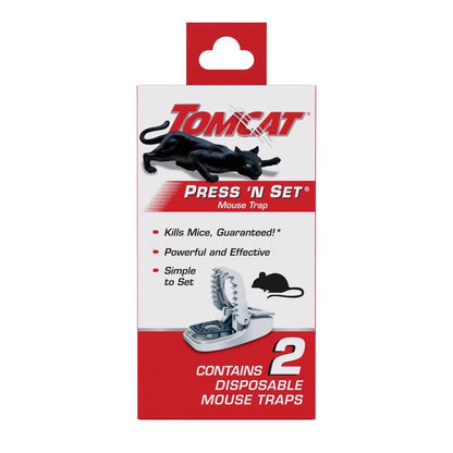 MOUSE TRAP PRESSNSET 2PK - Pack of 8
