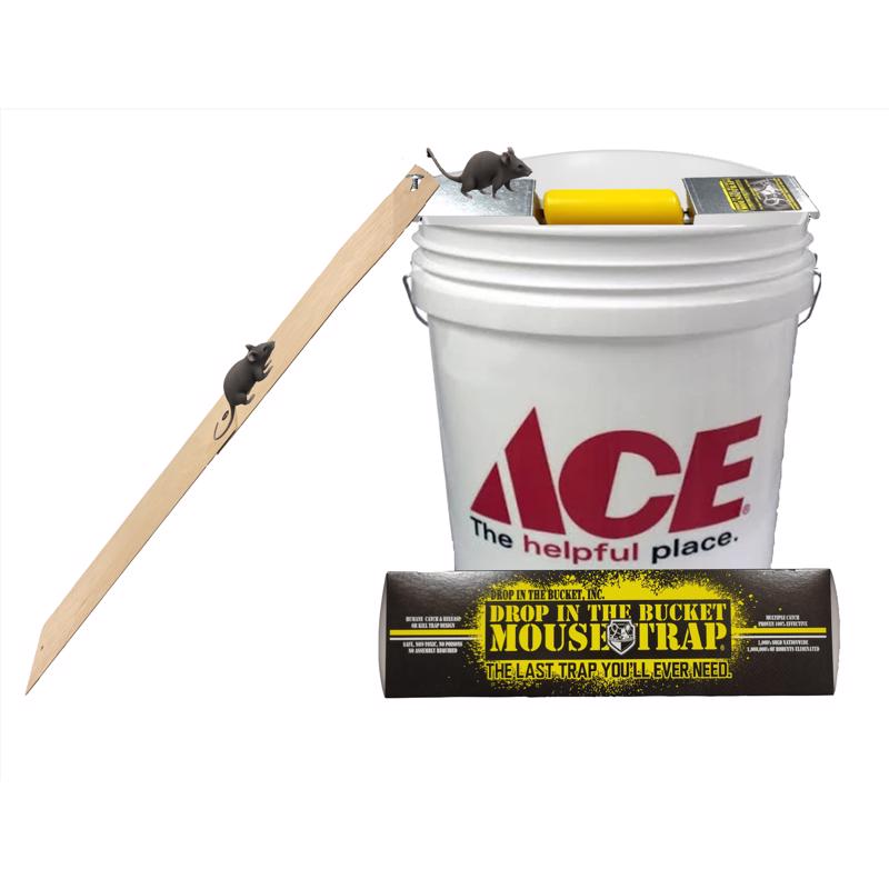 Emery Jensen multi-catch mouse and rat trap with bait compartment, designed for effective pest control.