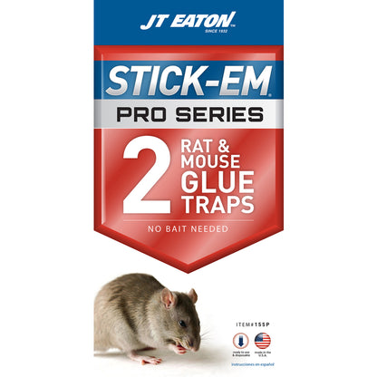 Rat&mouse GLUE TRAP 2PK - Pack of 12